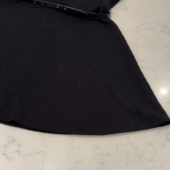 Kids Size 12 Blush by US Angels Black Formal Dress with Belt - Picture 12 of 12